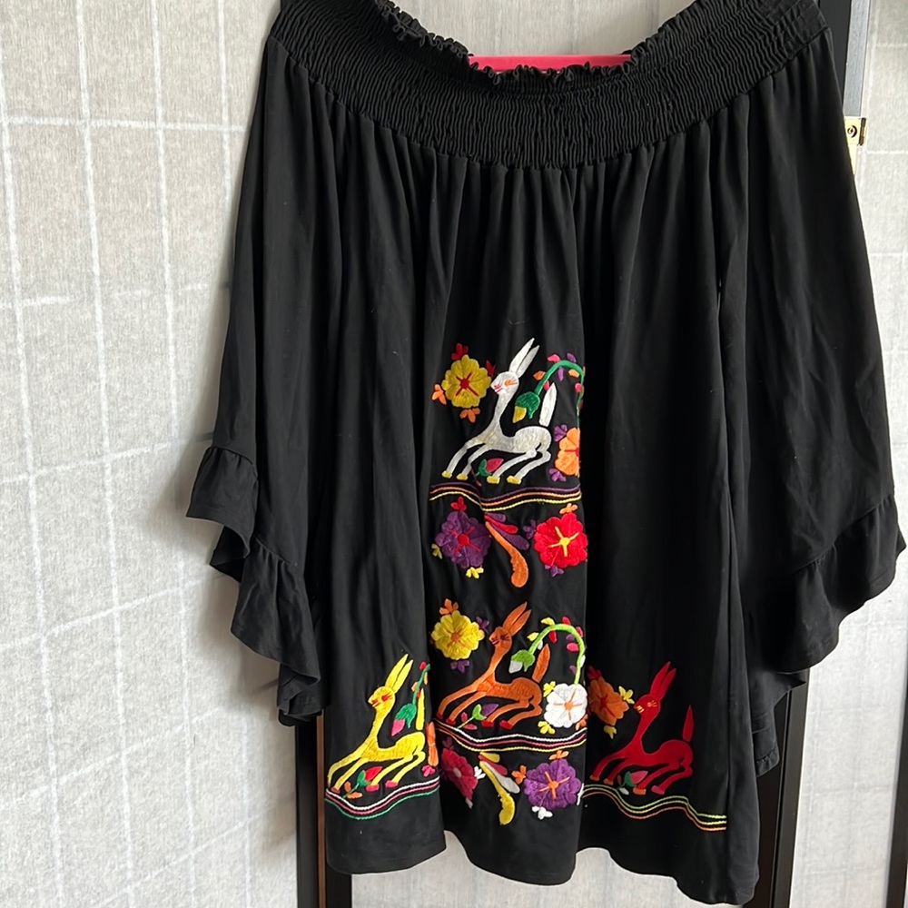 Dress mini embroidered dress by vava size med